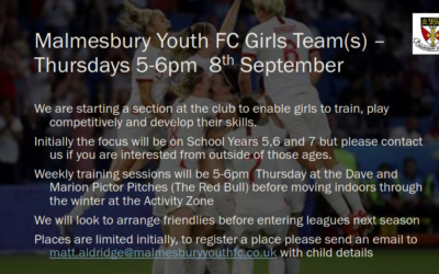 MYFC launching new girls teams